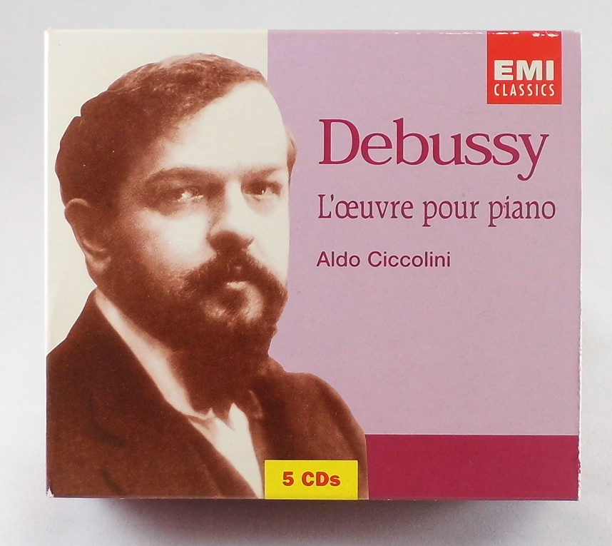 Debussy: Piano Works / Ciccolini / EMI 5 CD set 724357381321 