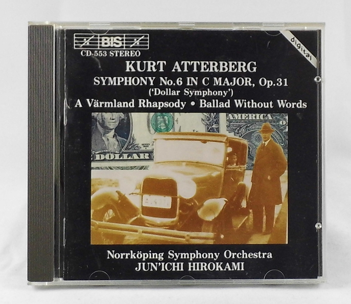 Atterberg, Kurt: Symphony No. 6 Etc. / Hirokami / Norrköping SO / BIS ...