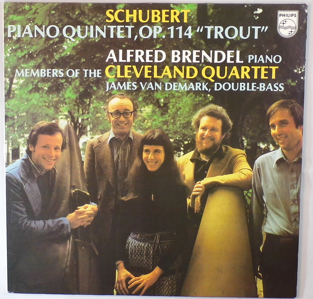 Philips LP 9500 442: Schubert Trout Quintet / Brendel / Cleveland ...