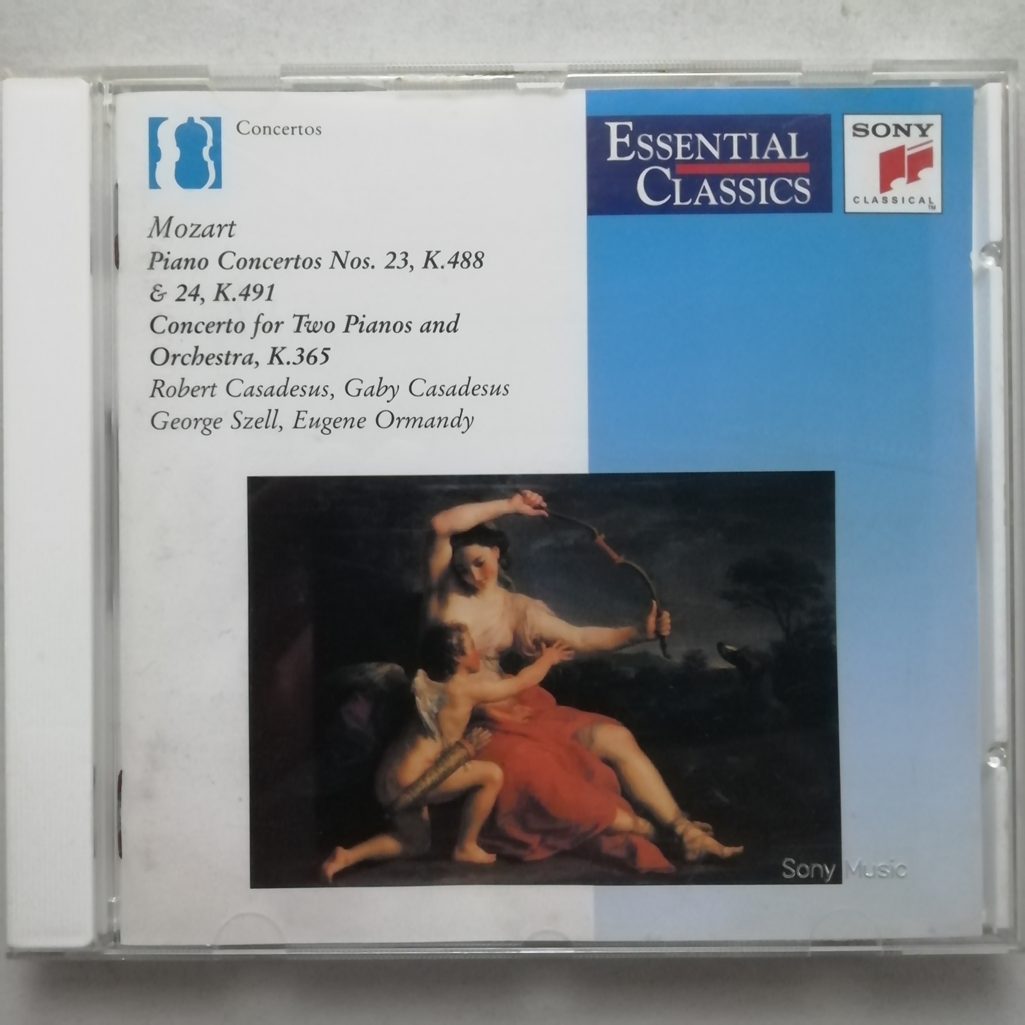 Mozart: Piano Concertos 23 & 24 etc. / Casadeus / Szell / Ormandy ...