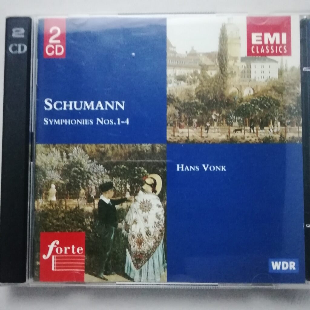 Schumann: Symphonies Nos. 1 - 4 / Hans Vonk / EMI 2 CD set CZS 5 69370 ...